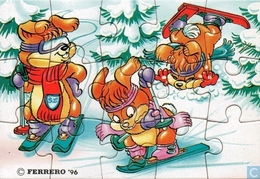 Skihasen 1996 / Puzzle Unten Links - Maxi (Kinder-)