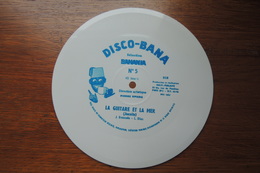 DISCO BANANIA - PUBLICITE BANANIA - MULTI PUB 55 RUE DE PONTHIEU PARIS 8° - N° 5 LA GUITARE ET LA MER - JUANITA - BROUSS - Formats Spéciaux