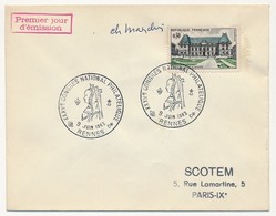 Enveloppe Scotem - 0,30 RENNES Obl. Illustrée 35e Congrès National Philatélique RENNES 1962  Signature Ch. MAZELIN - Cartas & Documentos