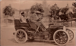 ! Alte Fotokarte Berlin Rixdorf, Automobil, 1907, Photo, Oldtimer, Car, Voiture - Voitures De Tourisme