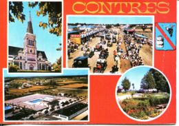 Delcampe - N°191 T -cpsm Contres -multivues- - Contres