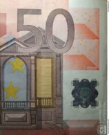 50 EURO SPAIN(V) MO45, TRICHET, With Error Letter O Instead Of Number Zero - 50 Euro
