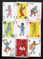 Tintin BD   Jeu De 54 Cartes à Jouer Joker - 54 Cartas