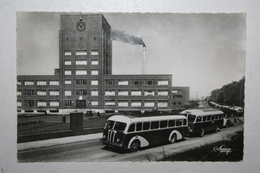 57 : Charbonnages De Faulquemont  - Cars Tranportant Les Ouvriers - Faulquemont