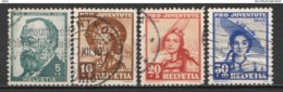 Helvetia 1940 Cancelled At A - Gebruikt