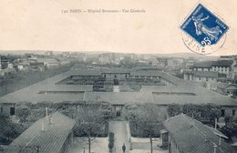 CPA,Paris, Hôpital Broussais Vue Générale - Arrondissement: 14