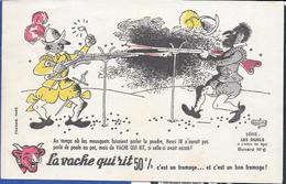Buvard La Vache Qui Rit , Série Les Duels à Travers Les âges N°06/10 - Collections, Lots & Series