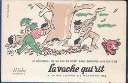 Buvard La Vache Qui Rit , Série Les Métiers  N°05/10 - Colecciones & Series