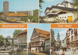 D-98527 Suhl - Bezirksstadt Suhl - Alte Ansichten - Nice Stamp ( 3.3.1990) - Suhl