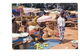 Cpm - BENIN - Marché - 1990 - Iris Export - Animation Femme Légumes - Benin