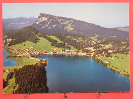 Visuel Pas Très Courant - Suisse - Le Pont - Lac De Joux Et Dent De Vaulion - Scans Recto Verso - Vaulion