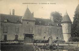 - Nièvre -ref-B232- Bazoches - Chateau De Vauban - Fontaine - Fontaines - Chateaux - Carte Bon Etat - - Bazoches
