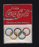 60375-Pin's -coca Cola.jeux Olympiques.... - Coca-Cola