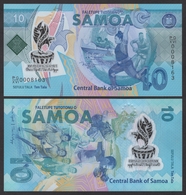 Samoa Comemmorative Polymer 2019 10 Tala UNC - Macau