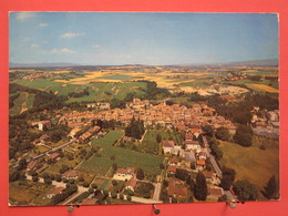 Visuel Très Peu Courant - Suisse - Aubonne - Vue Aérienne - Scans Recto Verso - Aubonne