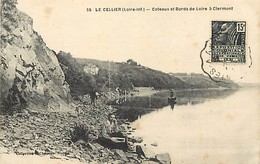- Loire Atlantique -ref-C100- Le Cellier - Coteaux Et Bords De Loir à Clermont - Pêcheurs - Pêche à La Ligne - - Le Cellier