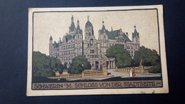 Schwerin M. Schloss Von Der Stadtseite / Cachet 1913 Et Timbre - Schwerin