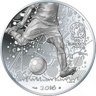 10€ 2016 Argent  Football Republique Francaise Sous Emballage - France