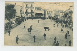 GALLARGUES - Courses De Taureaux Sur La Place De La Mairie - Gallargues-le-Montueux