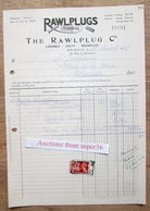The Rawlplugs Co, Rue De Bordeaux, Bruxelles 1937 - 1900 – 1949