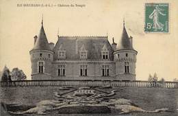 L'Ile Bouchard        37         Château Du Temple             (voir Scan) - L'Île-Bouchard