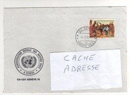 Timbre , Stamp   Sur Lettre ,enveloppe, Cover , Mail  Du 08/07/1983 Pour La France - Lettres & Documents