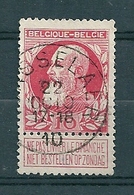 74 Gestempeld VORSSELAER  - COBA 8 Euro - 1905 Barba Grossa