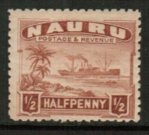 NAURU  Scott # 17* VF MINT LH (Stamp Scan # 560) - Nauru