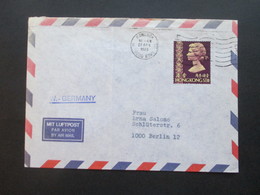 Hong Kong 1978 Mit Luftpost / Air Mail Letter Kowloon Nach Berlin - Lettres & Documents