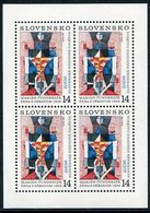 SLOVAKIA 1993 Europa: Contemporary Art Sheetlet MNH / **.  Michel 174 Kb - Unused Stamps