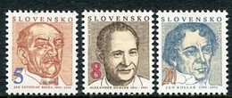 SLOVAKIA 1993 Personalities  MNH / **.  Michel 171-73 - Nuevos