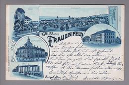 AK CH TG Frauenfeld 1899-07-05 Litho H.Guggenheim # 1012 - Frauenfeld