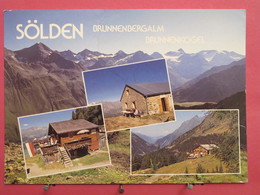 Visuel Pas Très Courant - Autriche - Sölden - Brunnenbergalm Brunnenkogel - Tirol - Recto Verso - Sölden