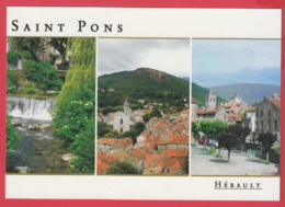 CP-34- SAINT-PONS-de-THOMIÈRES -Multivues - SUP * SUP ** 2 SCAN- - Saint-Pons-de-Thomières