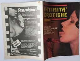 INTIMITà EROTICHE ILLUSTRATE- N.14    DEL  16 LUGLIO 1974  ( 101219) - Premières éditions