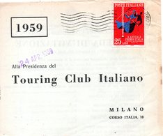 ITALIE. N°776 De 1958 Sur Enveloppe Ayant Circulé. Marionnette. - Marionnetten