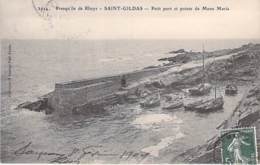 56 - SAINT GILDAS DE RHUYS - Petit Port Et Pointe De Menn Maria - CPA Village ( 1.340 Habitants) - Morbihan - Altri Comuni