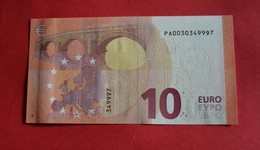 10 EURO NETHERLANDS P001D1 - Draghi - P001 D1 - PA0030349997 - UNC - NEUF - FDS - 10 Euro