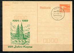 5485 - DDR - Ganzsache P86 II  Mit Priv. Zudruck - Tagesstempel Zeitz (925 Jahre Kayna) - Cartes Postales Privées - Oblitérées