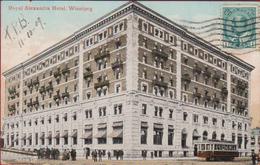 Canada Manitoba Winnipeg Royal Alexandra Hotel CPA Old Postcard 1909 (In Good Condition) - Winnipeg