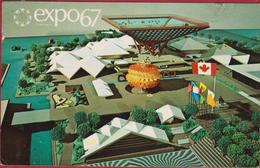 Canada Expo 67 Montreal Quebec Le Pavillon Du Canada Canada's Pavillion 1967 International And Universal Exposition - Montreal