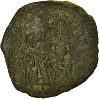 Monnaie, Heraclius, Avec Heraclius Constantin, Follis, 612-613, Cyzique, TB+ - Bizantinas
