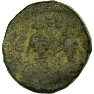 Monnaie, Heraclius, Avec Heraclius Constantin, 12 Nummi, 613-618, Alexandrie - Bizantinas