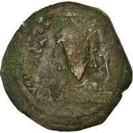 Monnaie, Phocas, Follis, 608-609, Nicomédie, TB, Cuivre, Sear:659 - Byzantine