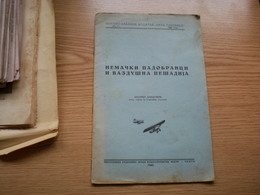 Nemacki Padobranci I Vazdusna Pesadija Andrija Pavlovic Vazd. Major Zemun 1940 German Paratroopers And Air Infantry RRR - Other & Unclassified