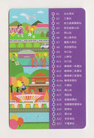 Taiwan Taipei Metro Subway Ticket Farecard Used (plastic) - Welt