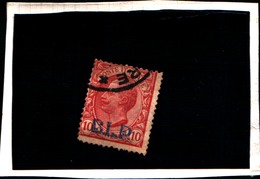 92304) ITALIA-10 C. LEONI CON Soprastampa Del Primo Tipo - B.l.p. - 1920-USATO - Sonstige & Ohne Zuordnung