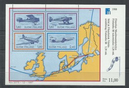 FINLANDIA  YVERT  H/B  4    MNH  ** - Blocchi E Foglietti