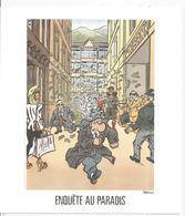 EX LIBRIS , Bandes Déssinées , BD , ENQUETE AU PARADIS, Pétillon , Frais Fr 1.65 E - Illustratoren D - F