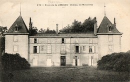 87. CPA. PANAZOL. Près Limoges,  Chateau De Morpiénas. - Panazol